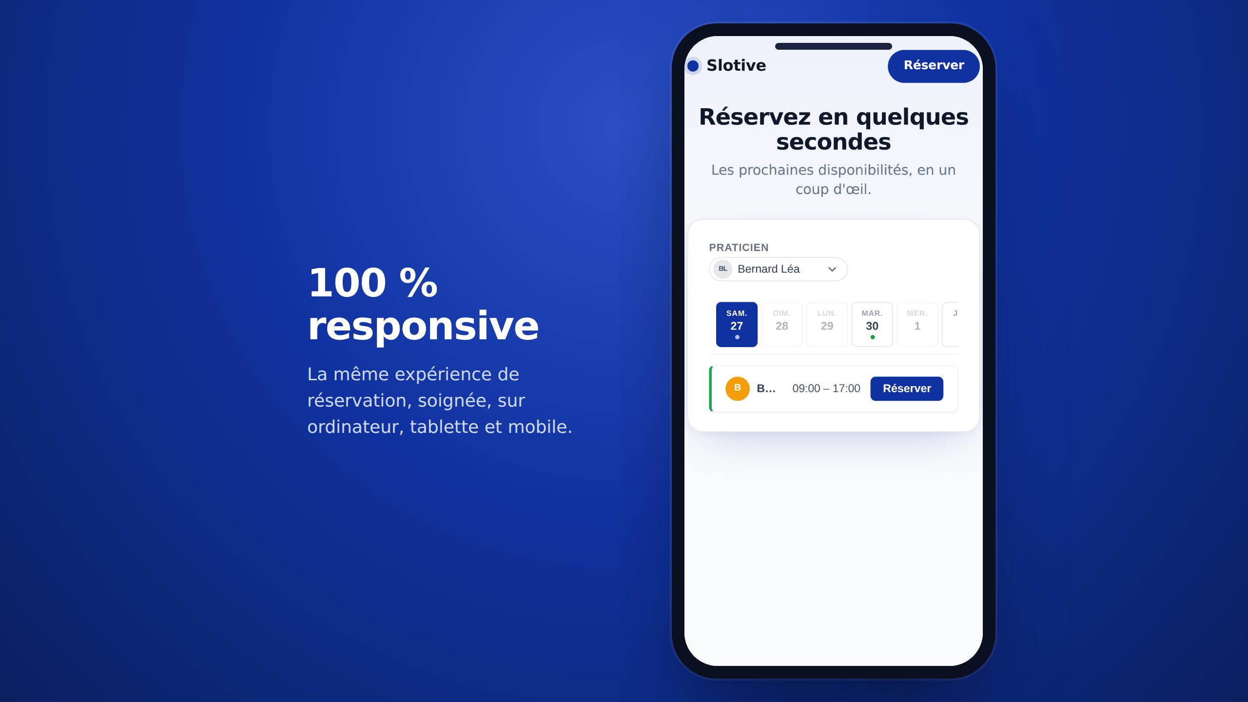 Vista móvil responsive
